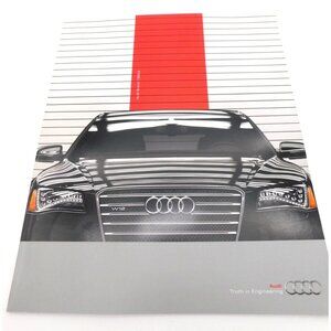 2013 Audi Brand Vehicle Model Dealer Sales Brochure Color Catalog e-tron EV